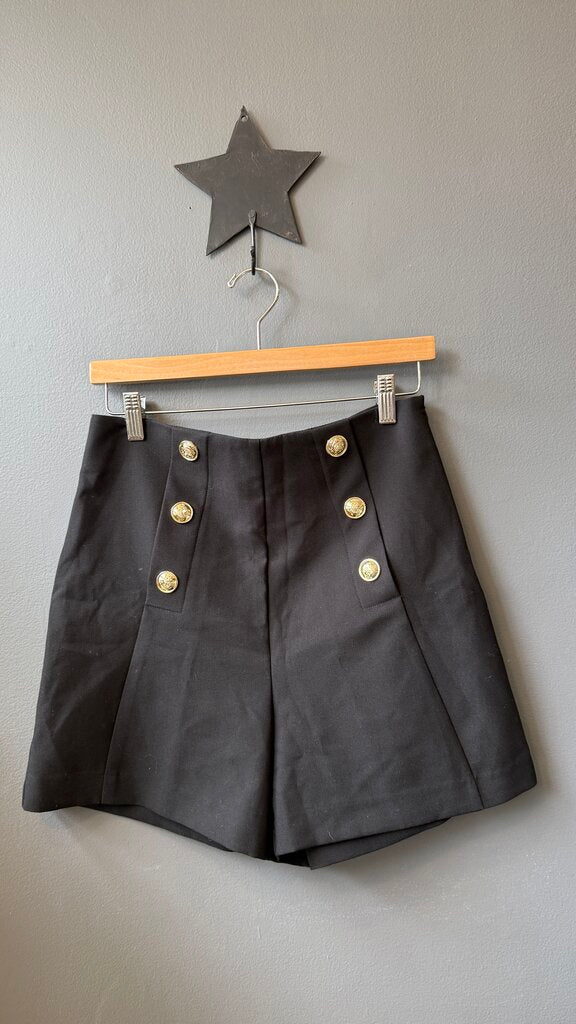Sailor Button High Rise Shorts