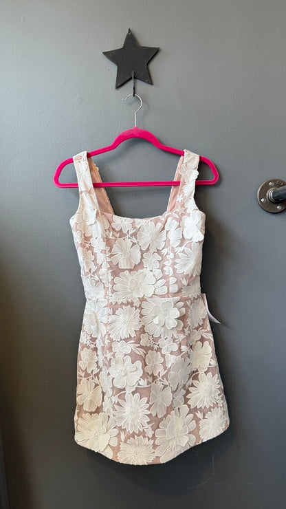 3D Lace Mini Dress