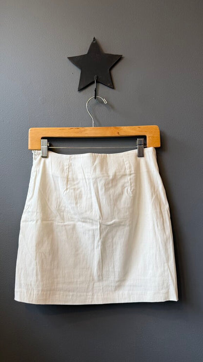 Pearl Gem Detail Mini Skirt