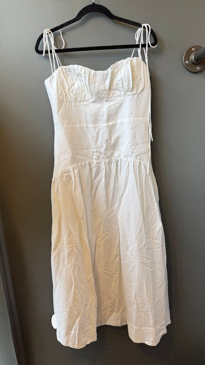 Gathered Midi Dress