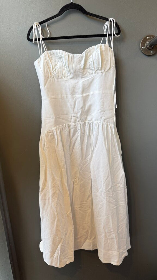 Gathered Midi Dress