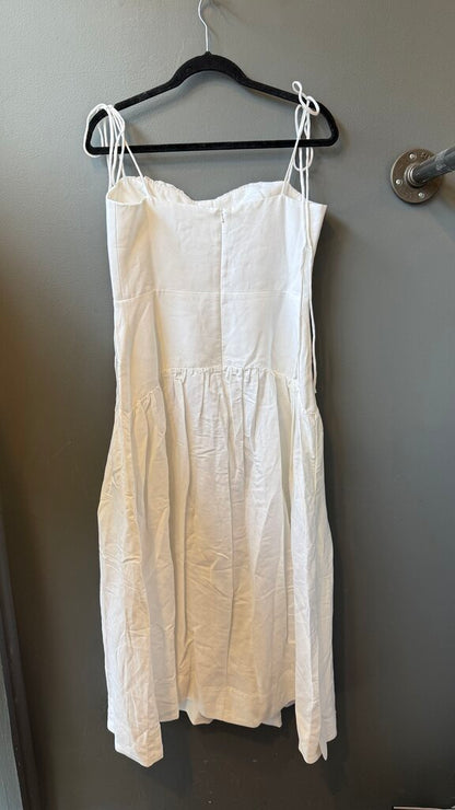 Gathered Midi Dress