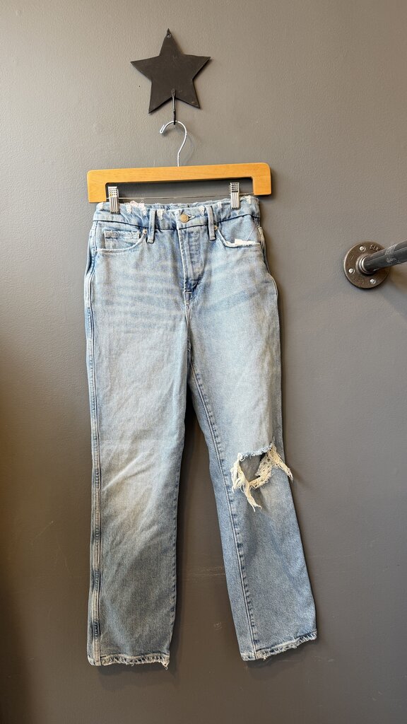 Distressed Stretch Slim Jeans