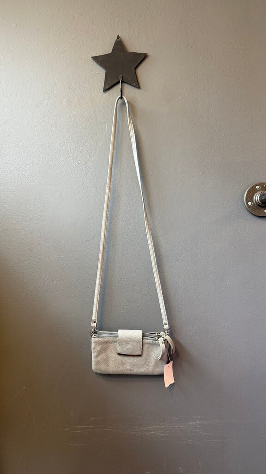 Leather Zip Crossbody