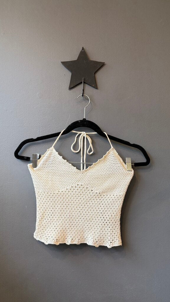 Knit Crop Hlater Top