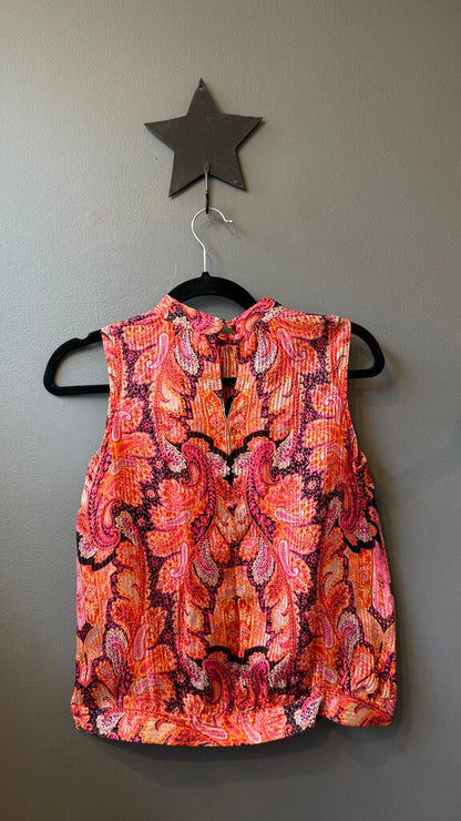 Vintage Silk High Neck Blouse