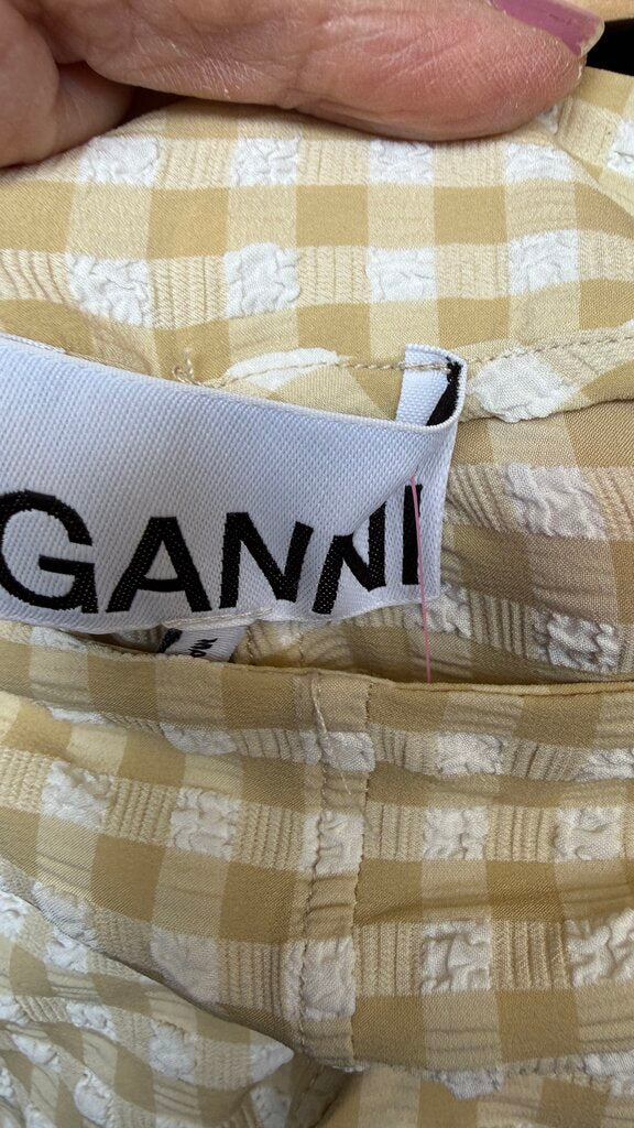 Gingham Baby Boot Pants