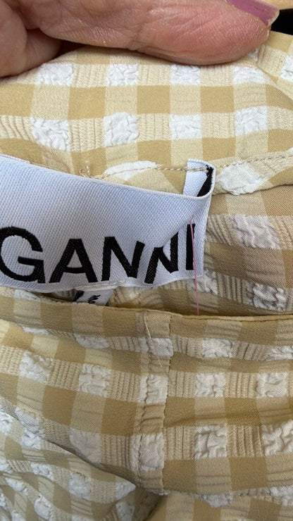 Gingham Baby Boot Pants