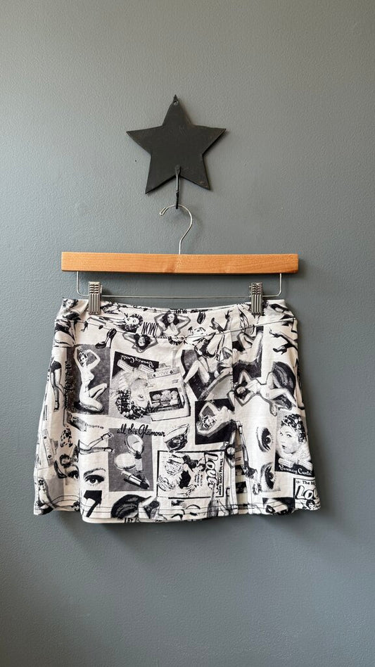 Pin Up Glamour Skort