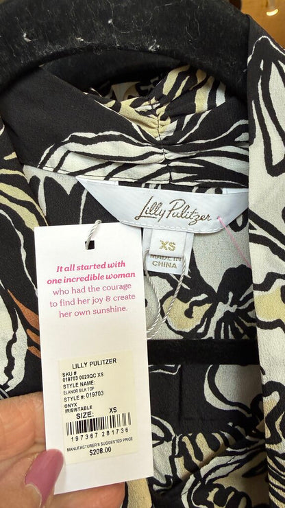 Elanor Silk Pussy Bow Blouse
