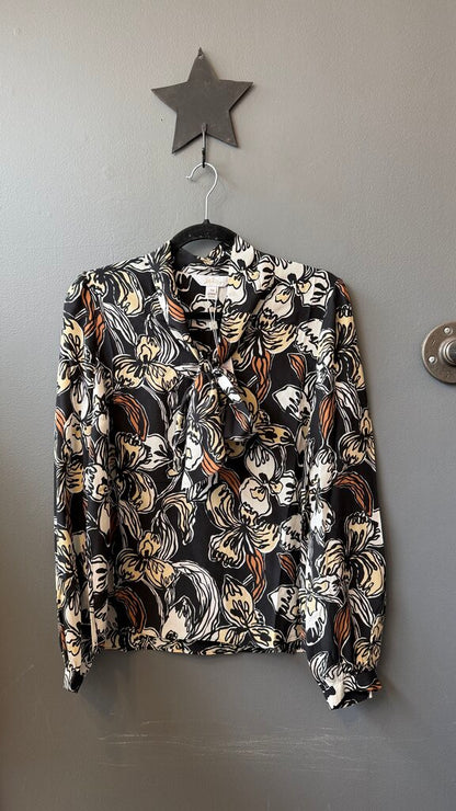 Elanor Silk Pussy Bow Blouse