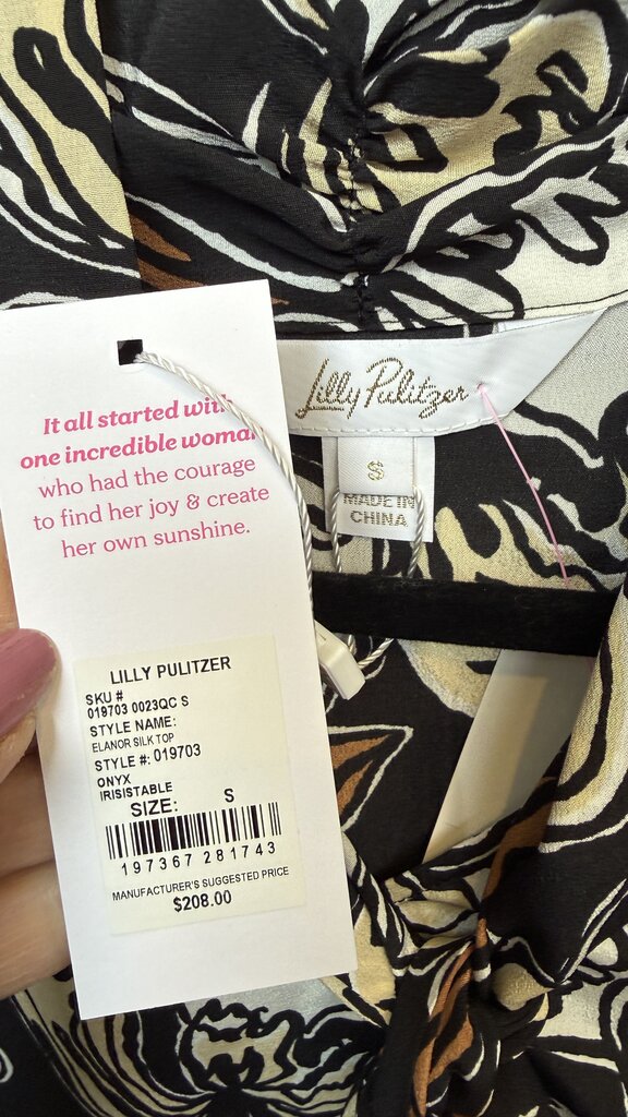 Elanor Silk Pussy Bow Blouse