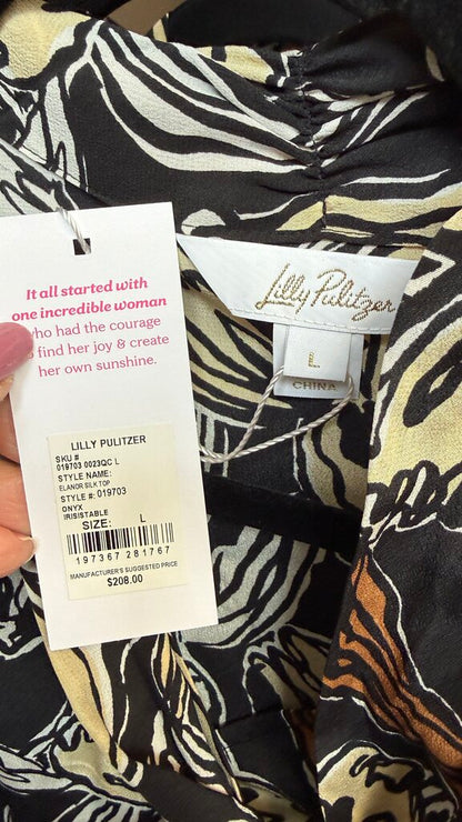 Elanor Silk Pussy Bow Blouse