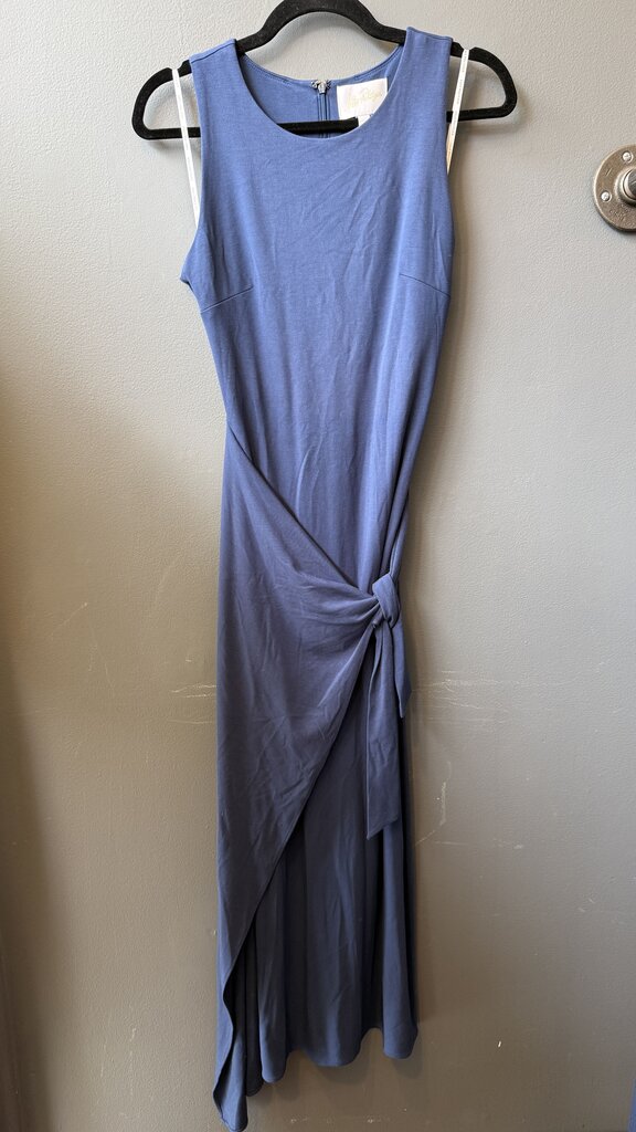 Estela Jersey Tie Midi Dress