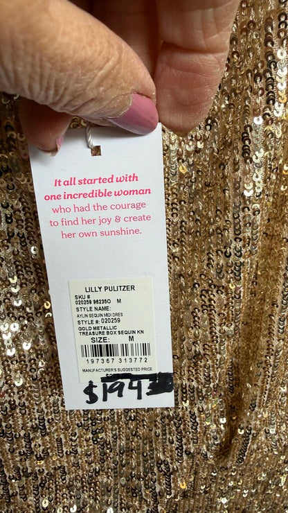 Aylin Sequin Midi Dress