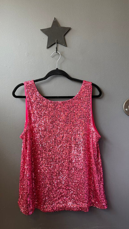 Jaret Sequin Tank Top