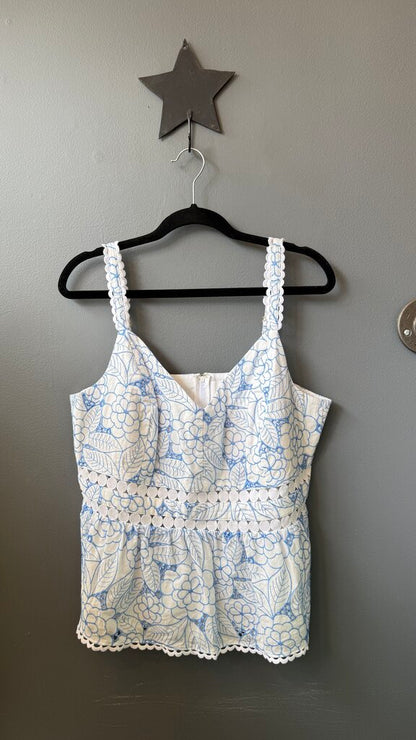 Tiah Eyelet Top