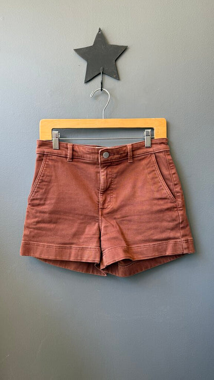 Denim High Rise Shorts