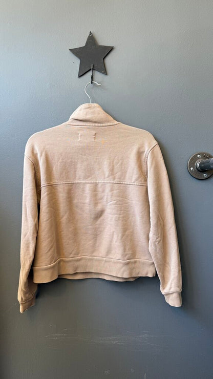 Cotton 1/4 Zip Sweatshirt