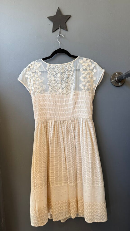 Embroidered Midi Dress