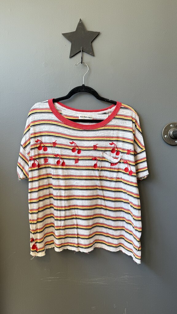 Cherry Stripe TShirt