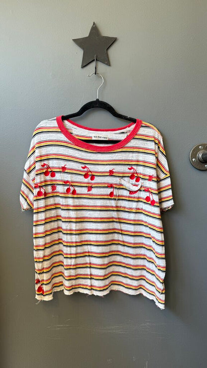 Cherry Stripe TShirt