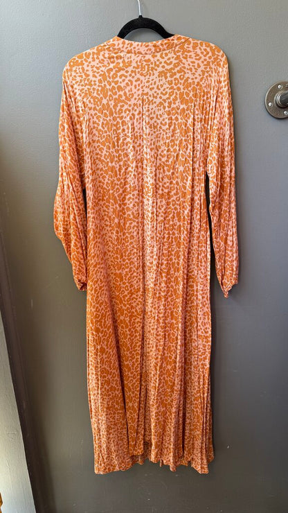 Leopard Swing Maxi Dress