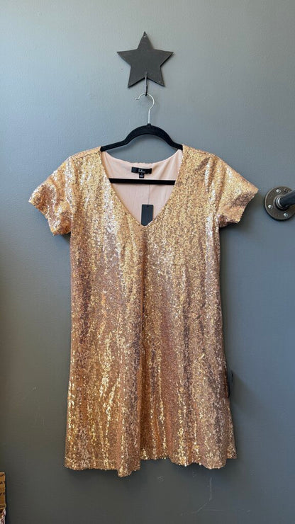 Sequin Shift Dress