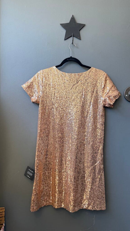 Sequin Shift Dress
