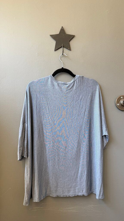 Silver Peace Sign TShirt