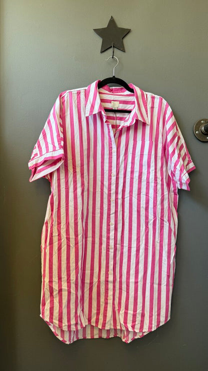 Striped Shirtdress
