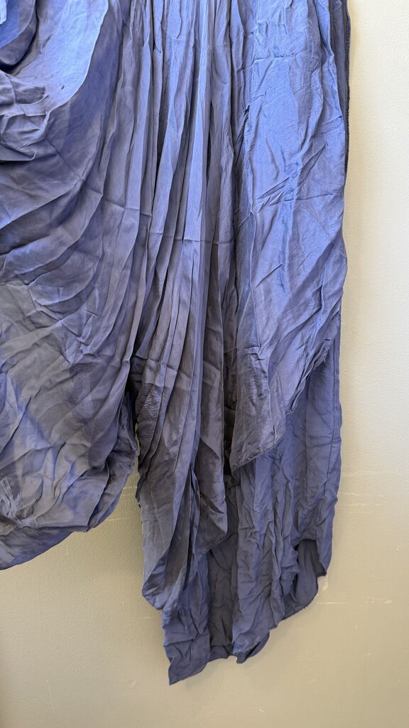 Silk Viscose Blend Harem Pants