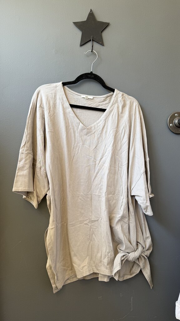 Oversized Tie Side TShirt