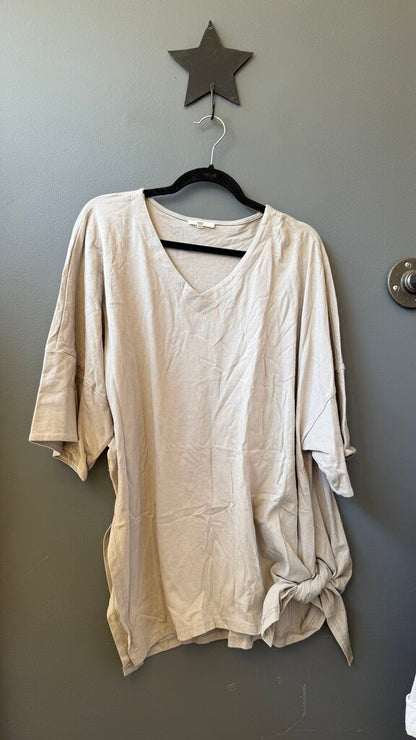Oversized Tie Side TShirt