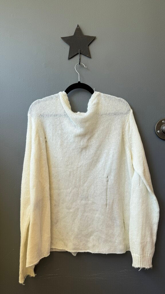 Distressed Star Sweater