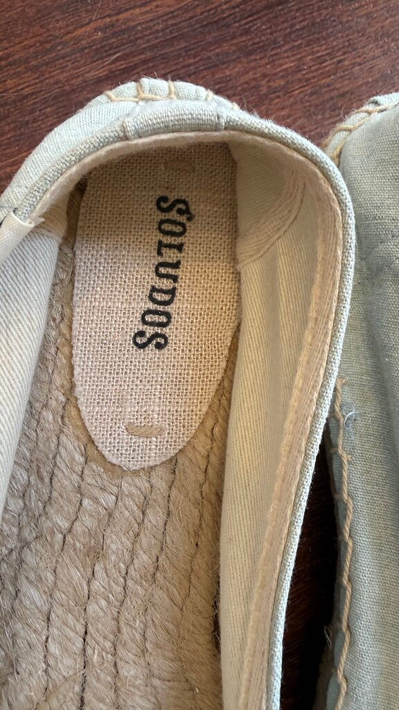 Camel Pom Pom Espadrilles