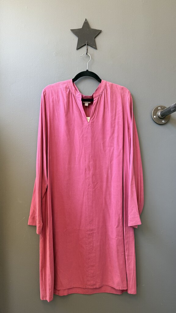 Silk Aline Longsleeve Dress