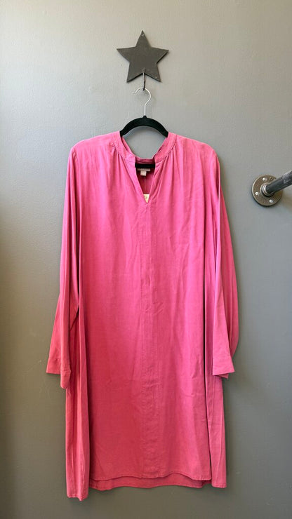 Silk Aline Longsleeve Dress