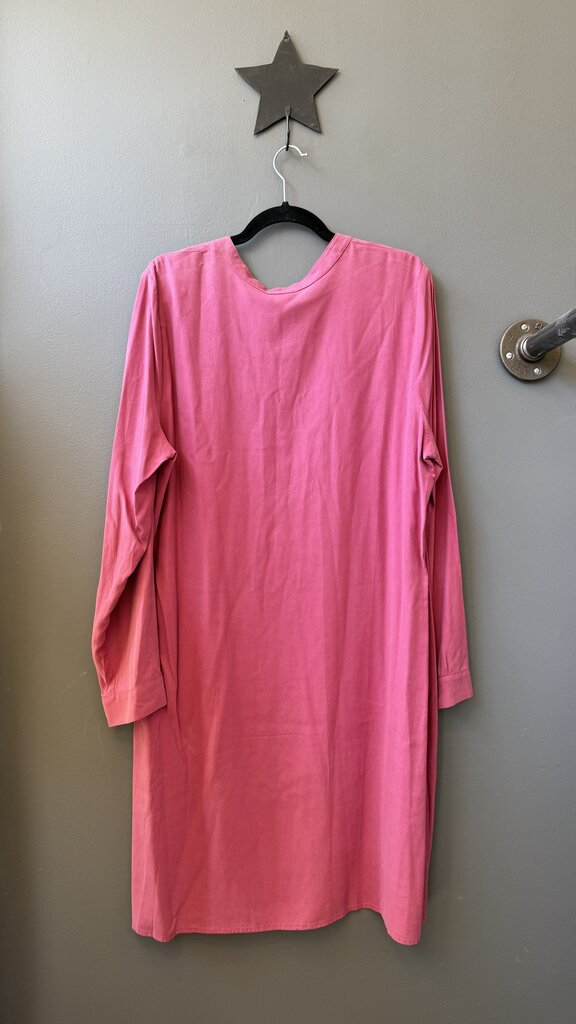 Silk Aline Longsleeve Dress