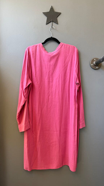 Silk Aline Longsleeve Dress
