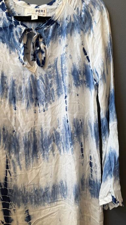 Shibori Dye Maxi Dress