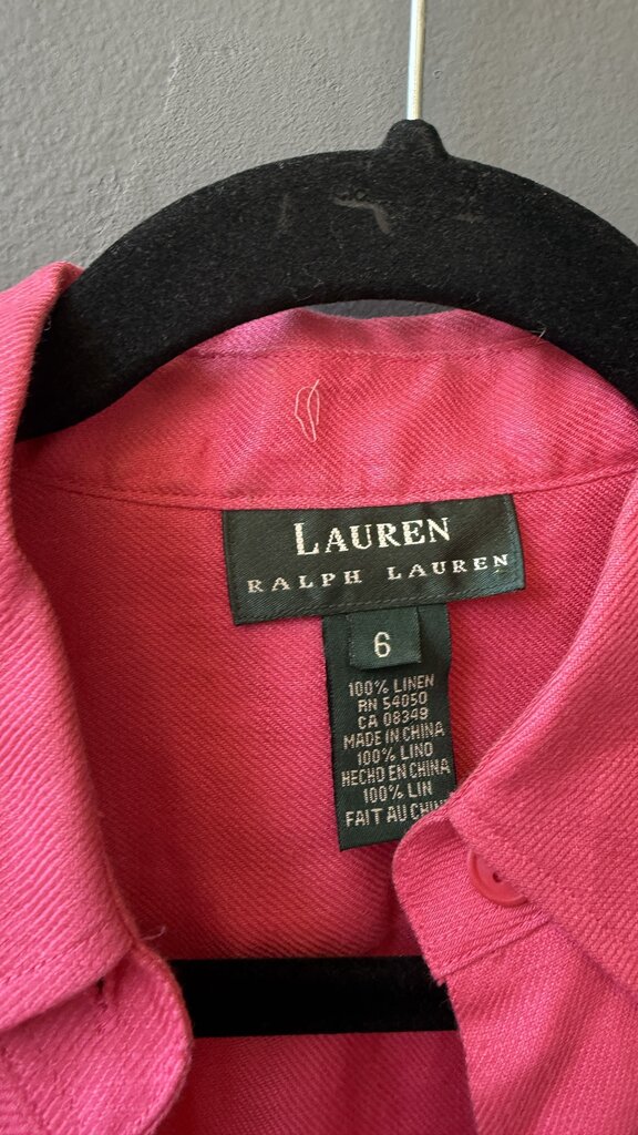 Linen Button Up Shirt