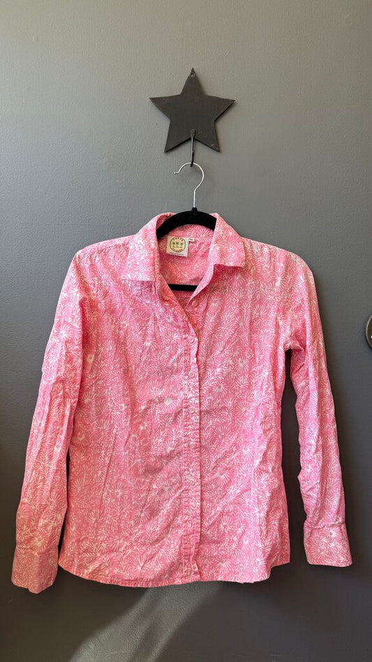 Batik Cotton Button Up Shirt