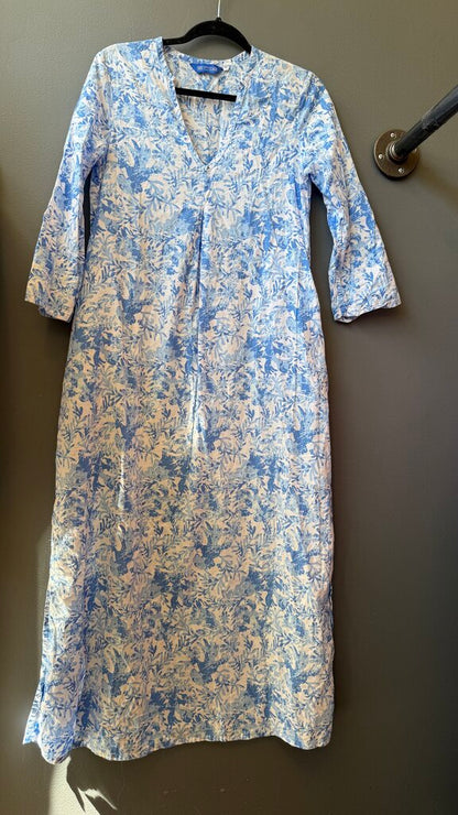 Batik Maxi Caftan Dress