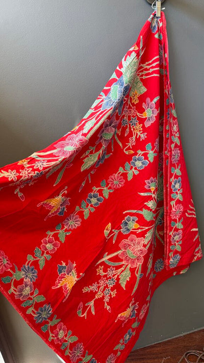 Floral Pareo Wrap Sarong