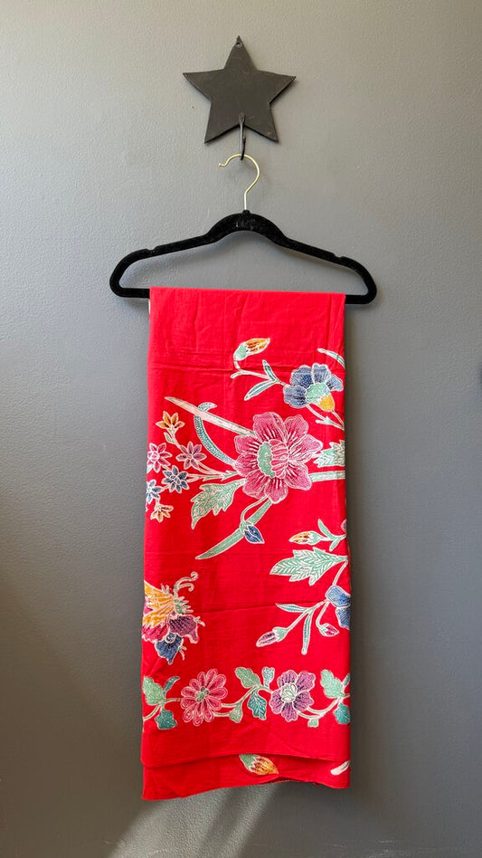 Floral Pareo Wrap Sarong
