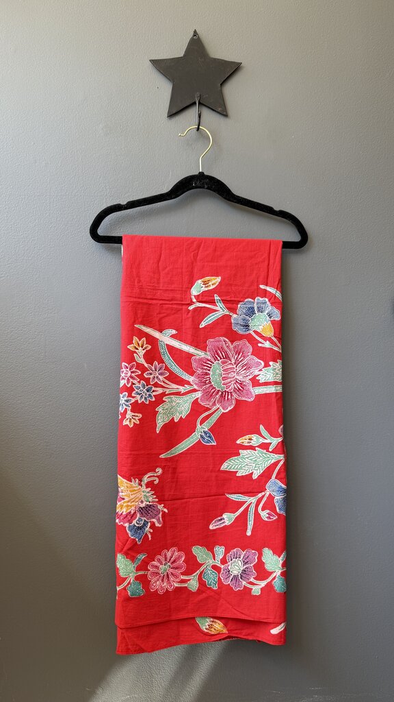 Floral Pareo Wrap Sarong