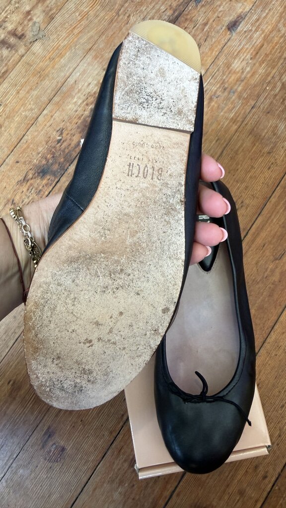 Leather Ballet Flats