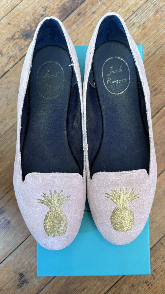 Pineapple Loafer Flats