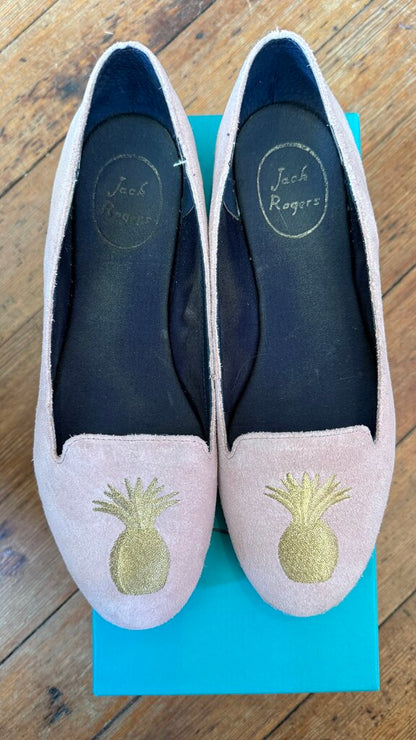 Pineapple Loafer Flats